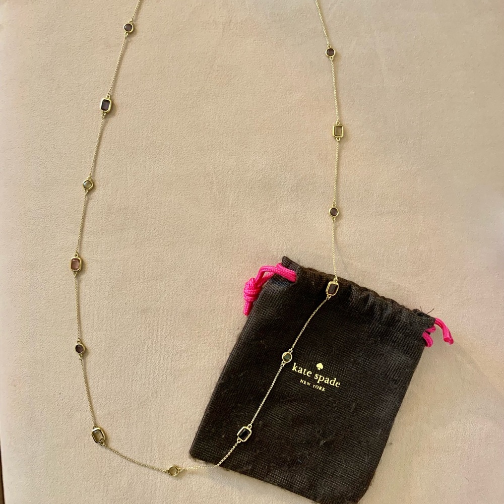 NOT FOR SALE Kate Spade crystal gem necklace